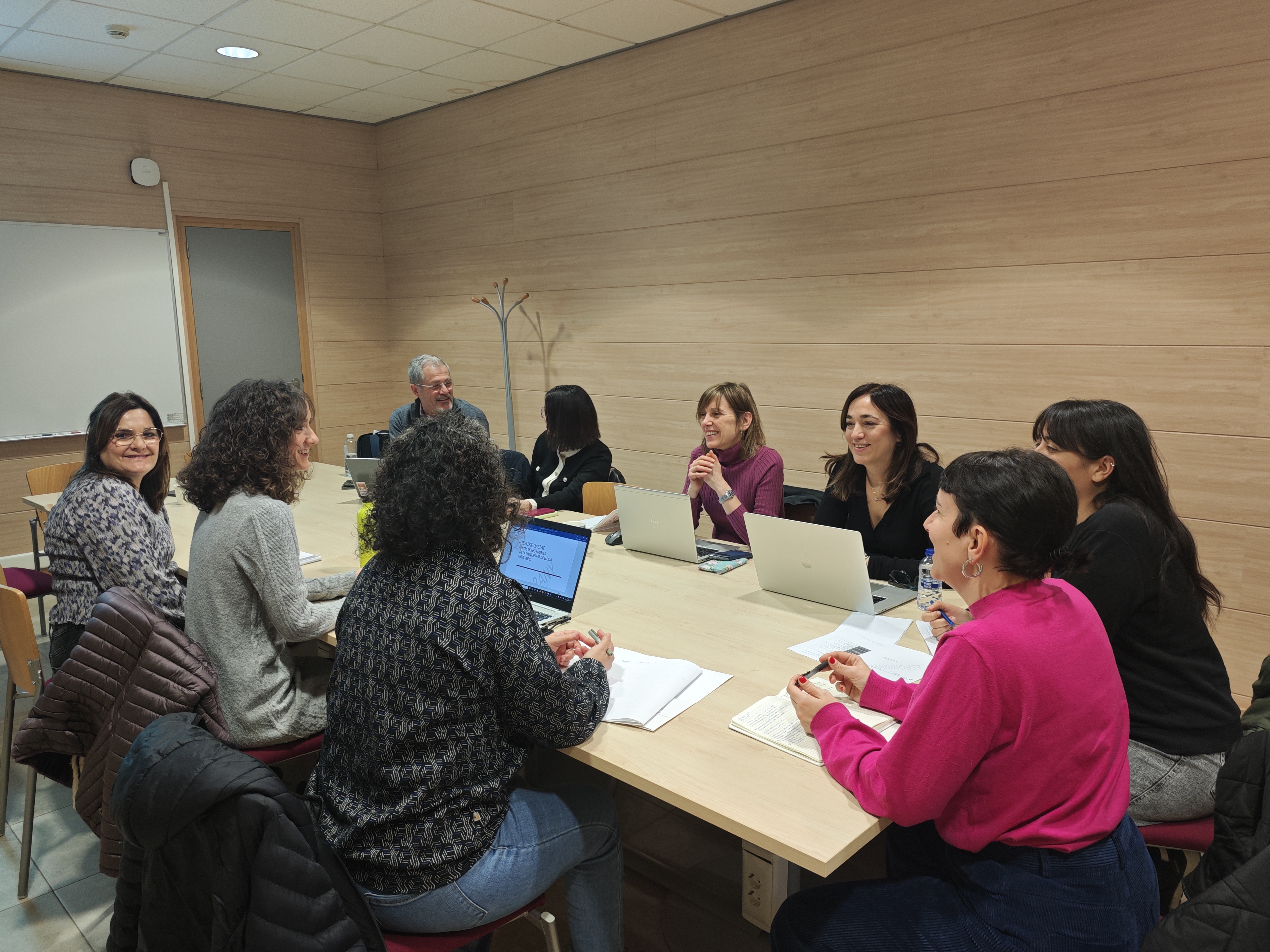 La Comissió Negociadora i de Seguiment del Pla d'Igualtat entre dones i homes el passat 7 de març de 2025